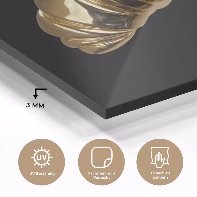 Croissant - Brood - Goud - Zwart plexiglas 5mm klein -wsfeer2_DE