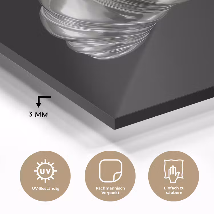 Croissant - Metaal - Zilver plexiglas 5mm klein -wsfeer2_DE