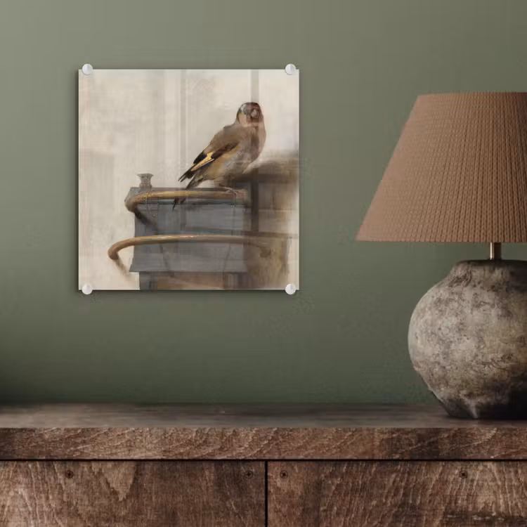 Het puttertje - Carel Fabritius plexiglas 5mm klein -sfeer3