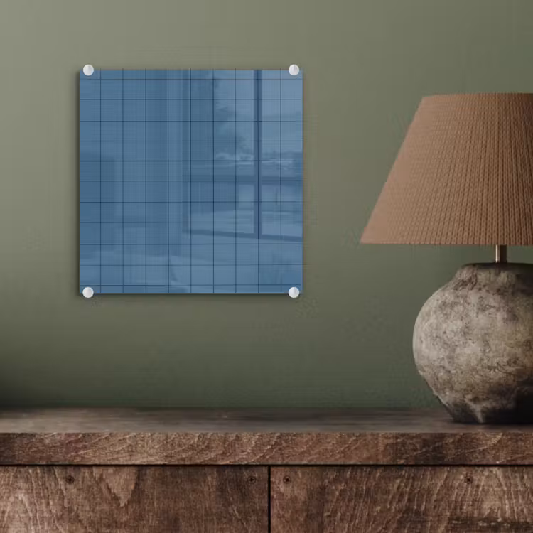 Ruiten - Geometrisch - Blauw plexiglas 5mm klein 11 -sfeer3