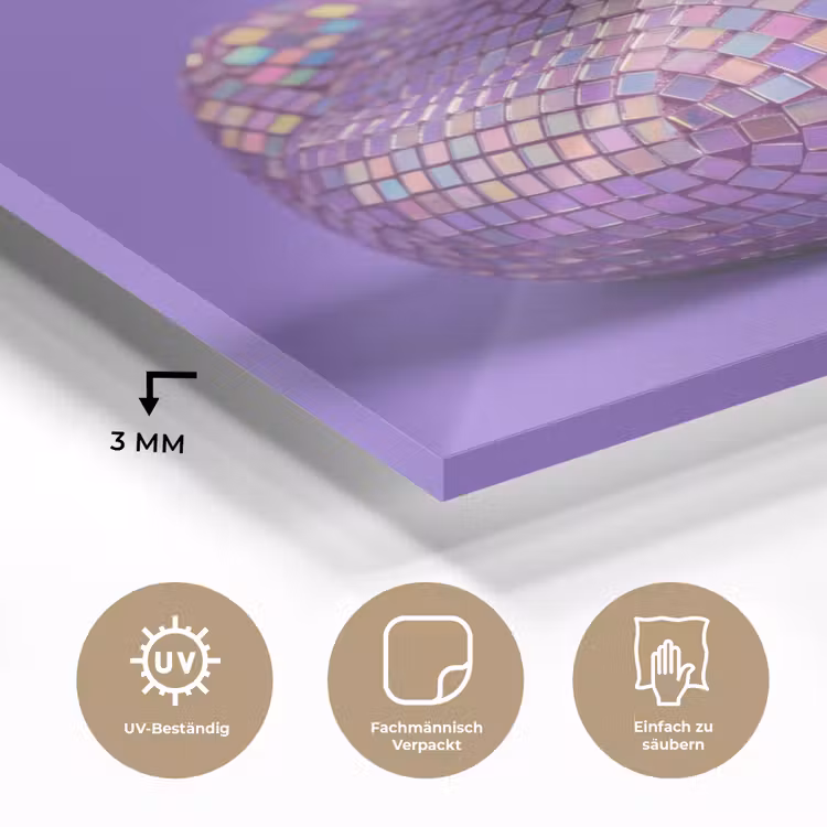 Disco - Eend - Paars plexiglas 5mm klein -wsfeer2_DE
