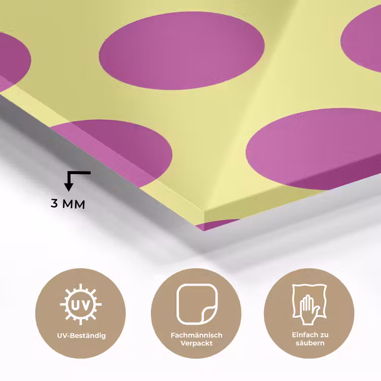 Dots - Klassiek - Geel plexiglas 5mm klein 11 -wsfeer2_DE