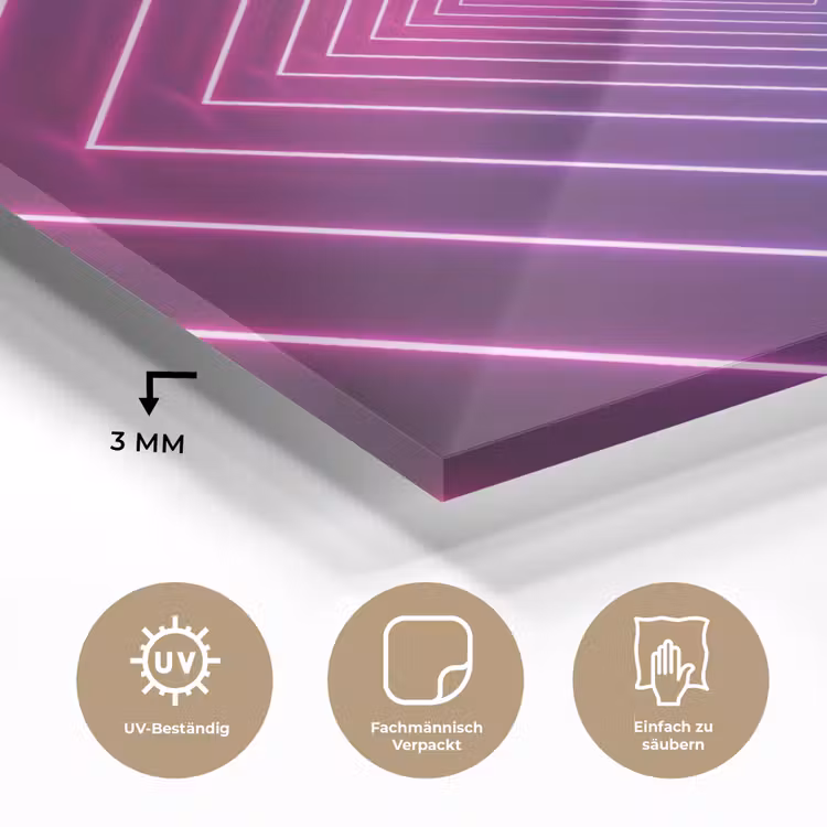 Driedimensionaal - Tunnel - Ruimte plexiglas 5mm klein -wsfeer2_DE