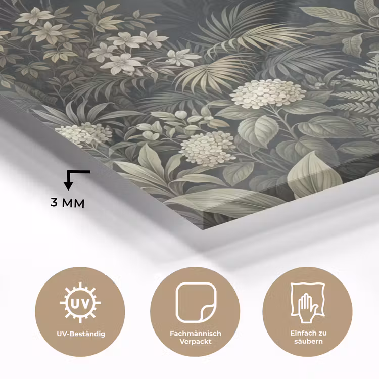 Jungle - Bladeren - Botanisch - Groen plexiglas 5mm klein -wsfeer2_DE