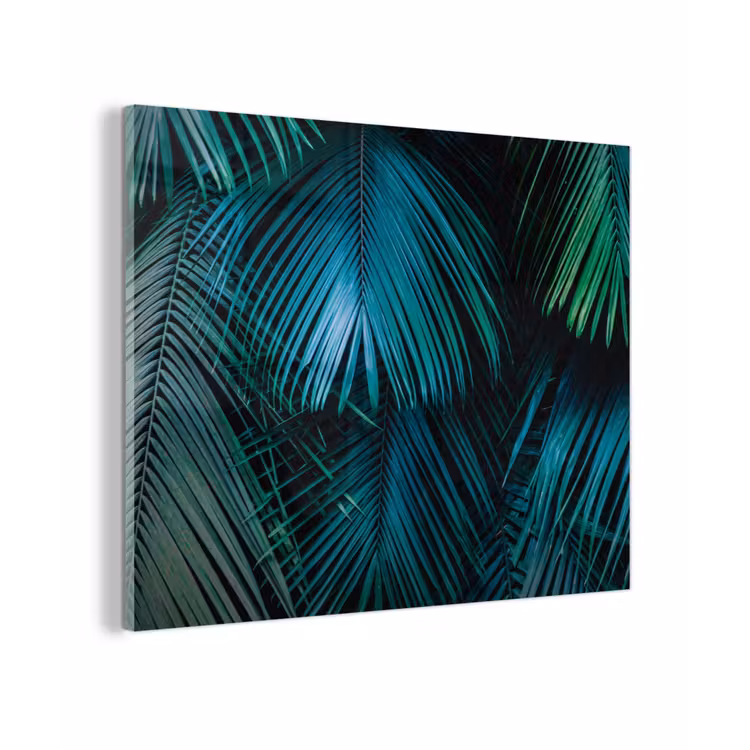 Inductie mat - Jungle - Inductie beschermer - Palmblad - Natuur plexiglas 5mm klein -z3d
