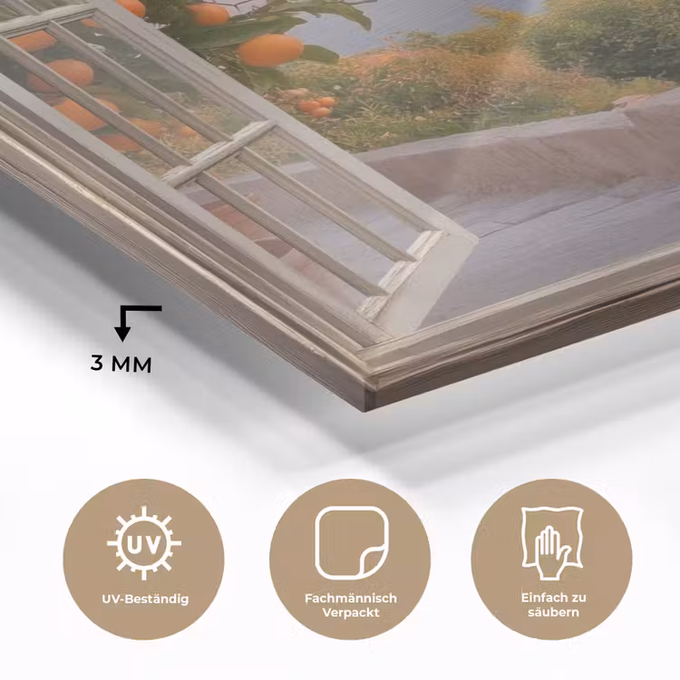 Doorkijk - Uitzicht - Meer - Landschap plexiglas 5mm klein -wsfeer2_DE