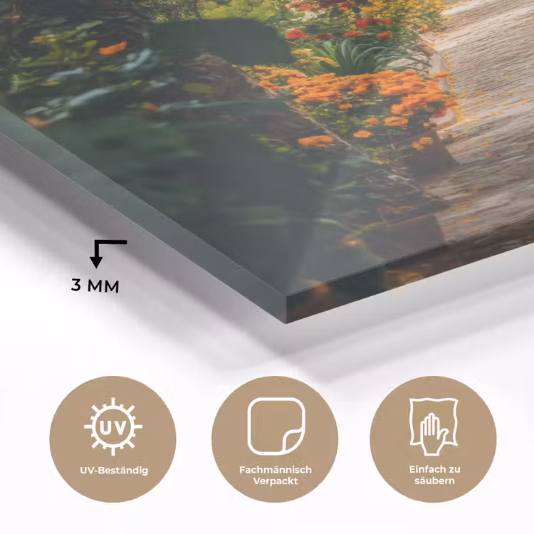 Doorkijk - Bloemen - Poort - Stenen plexiglas 5mm klein -wsfeer2_DE