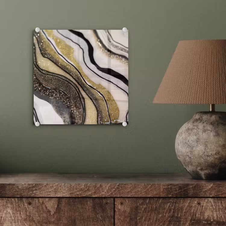 Edelsteen - Abstract - Marmer - Natuur plexiglas 5mm klein -sfeer3