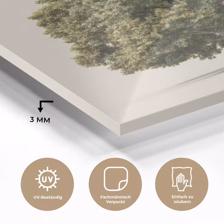 Eikenboom - Groen - Lichte achtergrond plexiglas 5mm klein -wsfeer2_DE