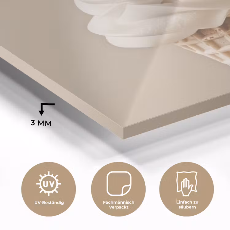 IJs - Softijs - Romig - Hoorntje - Beige plexiglas 5mm klein -wsfeer2_DE