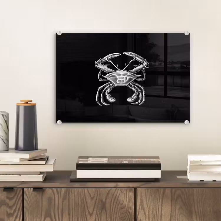 Ernst Haeckel - Krab - Oude meesters - Vintage - Dieren - Kunst plexiglas 5mm klein -wsfeer2_DE