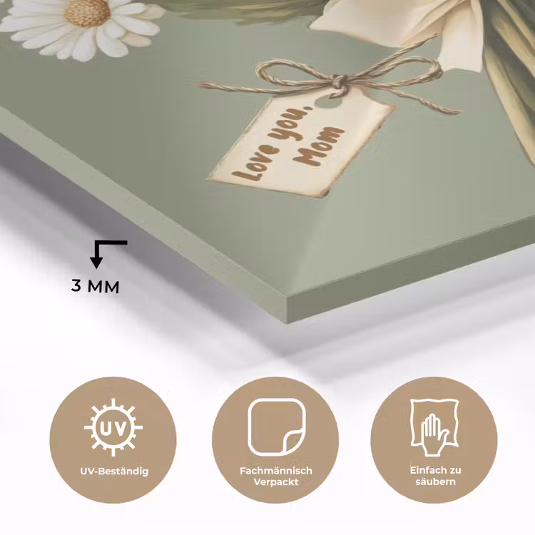 Lint - Boeket - Groen - Quote plexiglas 5mm klein -wsfeer2_DE