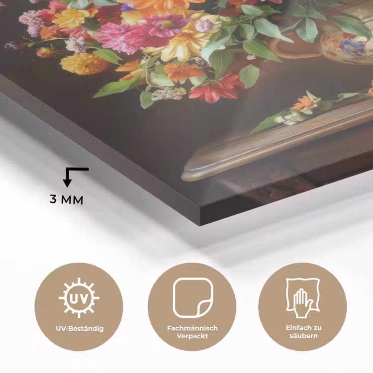 Kleuren - Boeket - Vaas - Hout plexiglas 5mm klein -wsfeer2_DE