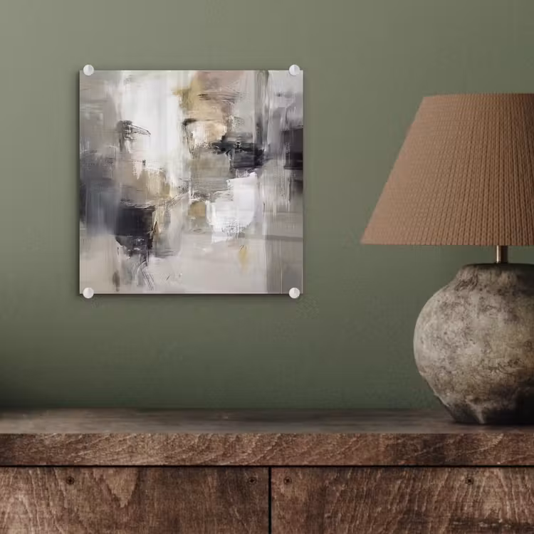 Kleurenpalet - Penseelstreken - Beige - Nevelig plexiglas 5mm klein -sfeer3