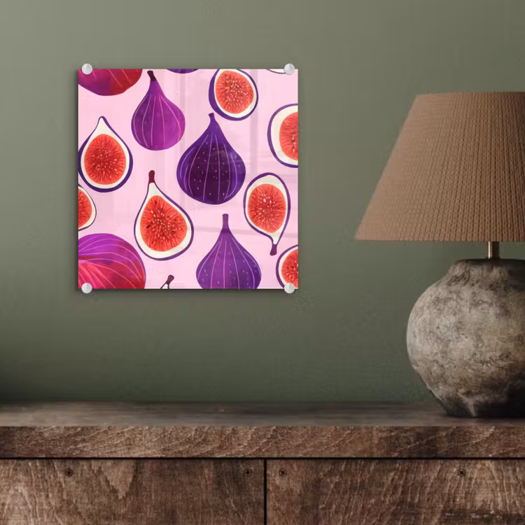 Vijgen - Roze - Paars plexiglas 5mm klein -sfeer3