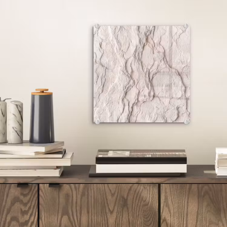 Rots - Structuur - Natuur - Beige - Abstract plexiglas 5mm klein -sfeer1