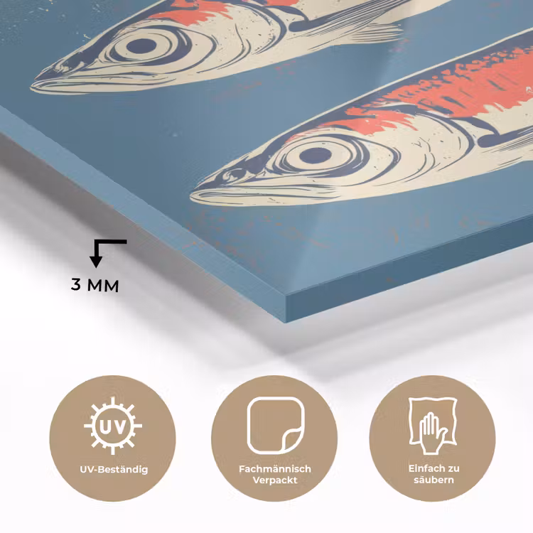 Vissen - Rood - Blauw plexiglas 5mm klein -wsfeer2_DE