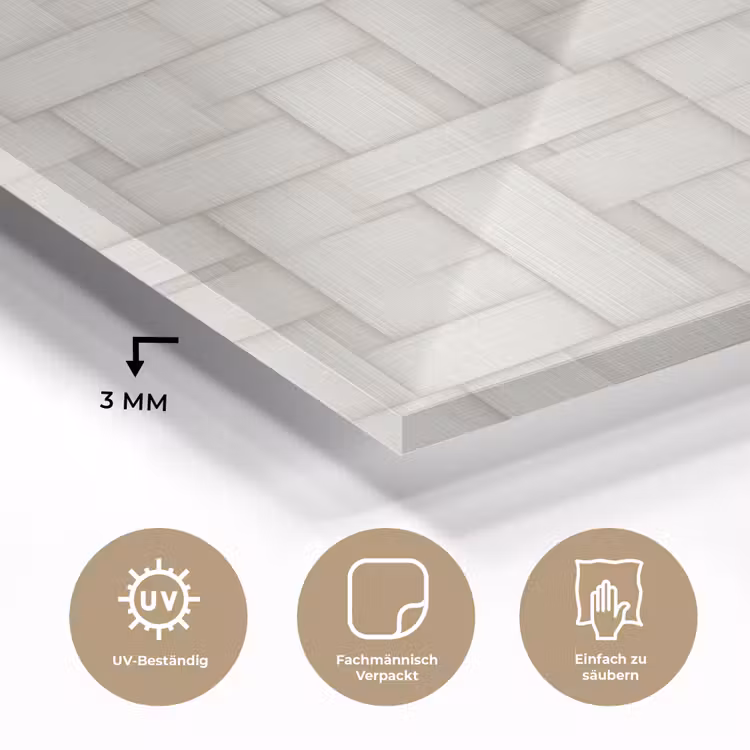 Vlechtwerk - Banen - Beige plexiglas 5mm klein 11 -wsfeer2_DE