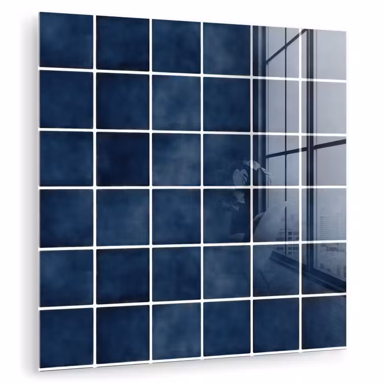 Tegel - Modern - Blauw plexiglas 5mm klein 11 -zzzproduct_nieuw