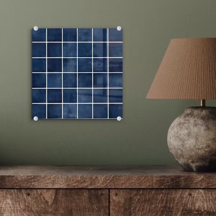 Tegel - Modern - Blauw plexiglas 5mm klein 11 -sfeer3
