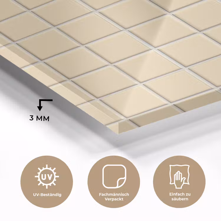 Tegels - Patroon - Crème plexiglas 5mm klein 11 -wsfeer2_DE