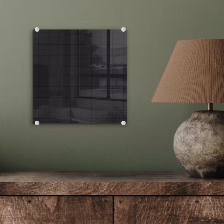 Tegels - Patroon - Mat - Zwart plexiglas 5mm klein 11 -sfeer3