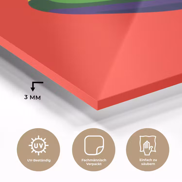 Kikker - Kleurrijk - Strepen - Ogen plexiglas 5mm klein -wsfeer2_DE