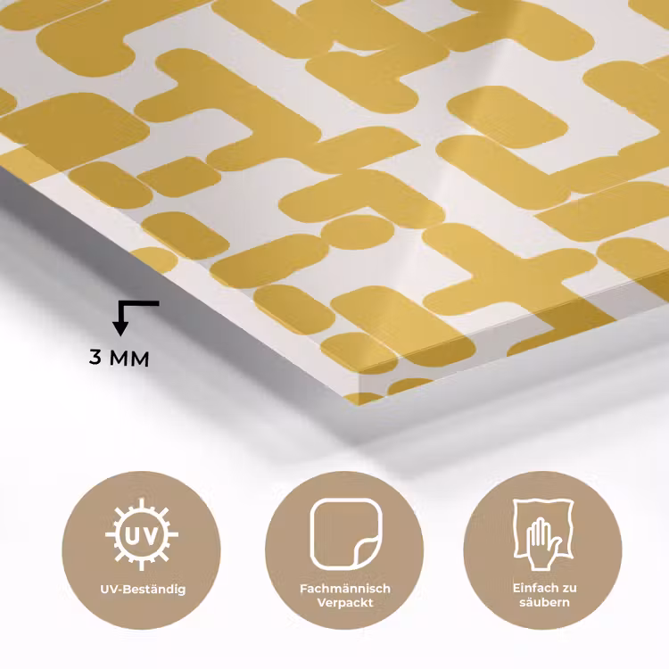 Geel - Beige - Patroon plexiglas 5mm klein 11 -wsfeer2_DE