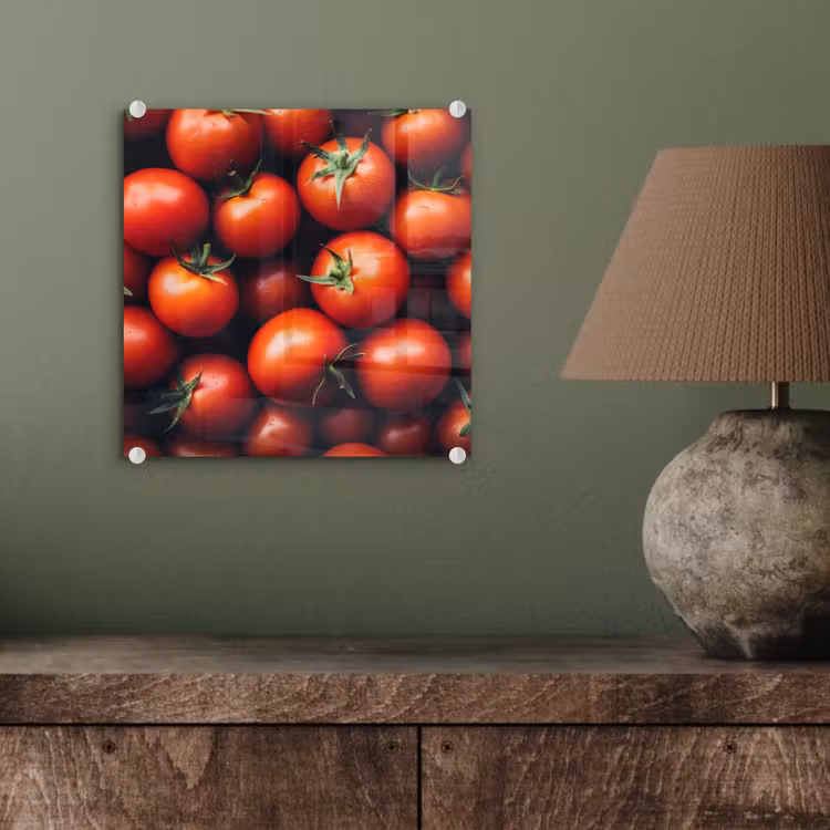 Groente - Rood - Tomaten plexiglas 5mm klein -sfeer3