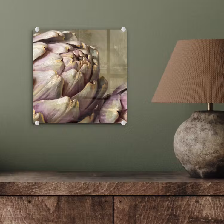 Glasbild - Gemüse – Stillleben – Gemälde - Groente - Stilleven - Schilderij plexiglas 5mm klein