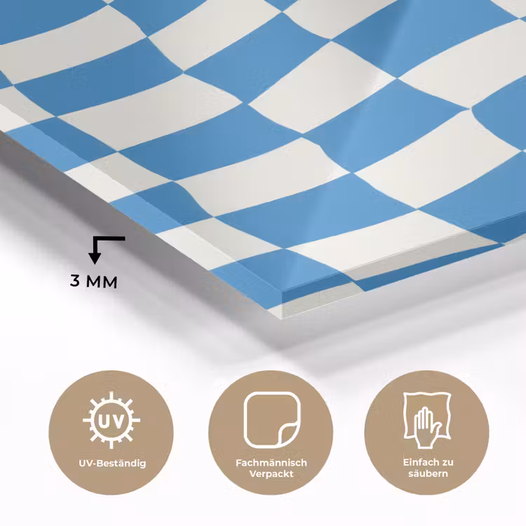 Golvend - Patroon - Blauw plexiglas 5mm klein 11 -wsfeer2_DE