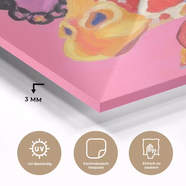 Giraf - Roze - Bril - Sjaal plexiglas 5mm klein -wsfeer2_DE
