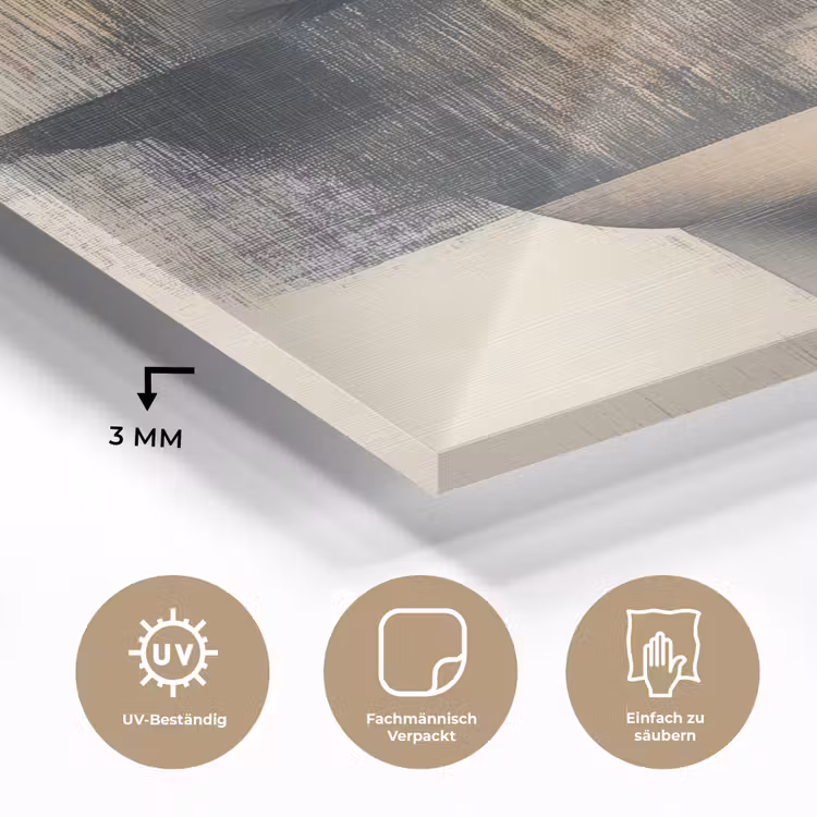 Goud - Vrouw - Rechthoeken plexiglas 5mm klein -wsfeer2_DE