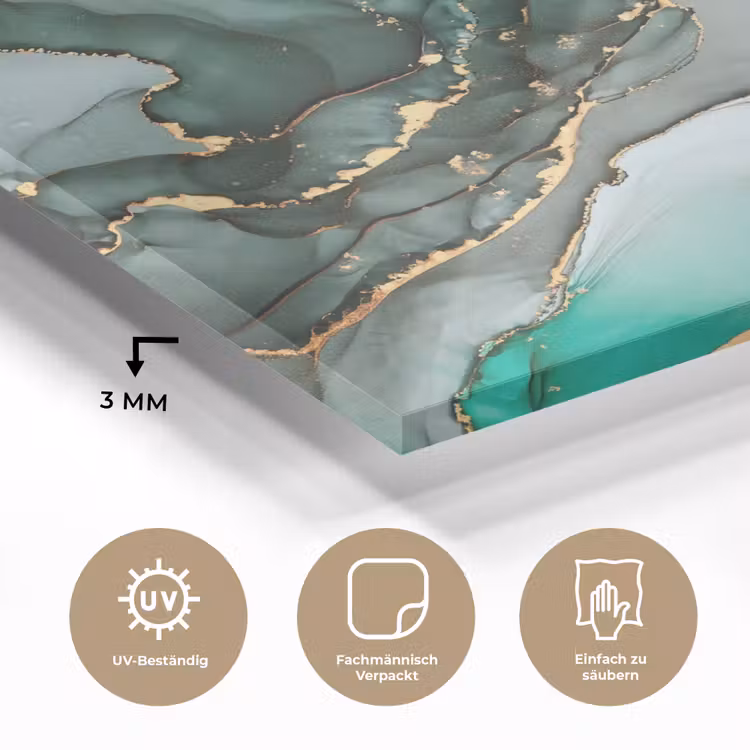 Goud - Marmer - Groen - Luxe - Marmerlook - Grijs plexiglas 5mm klein -wsfeer2_DE
