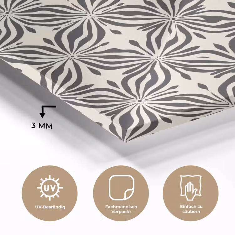 Grafisch - Patroon - Zwart plexiglas 5mm klein 11 -wsfeer2_DE