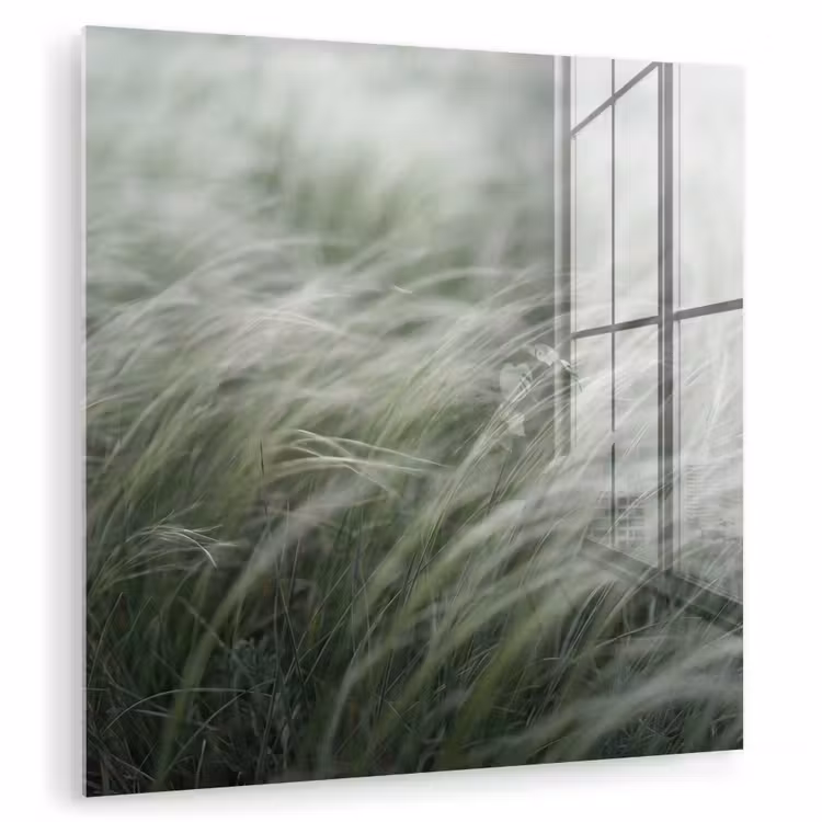 Gras - Wazig - Natuur - Groen - Zacht plexiglas 5mm klein -zzzproduct_nieuw