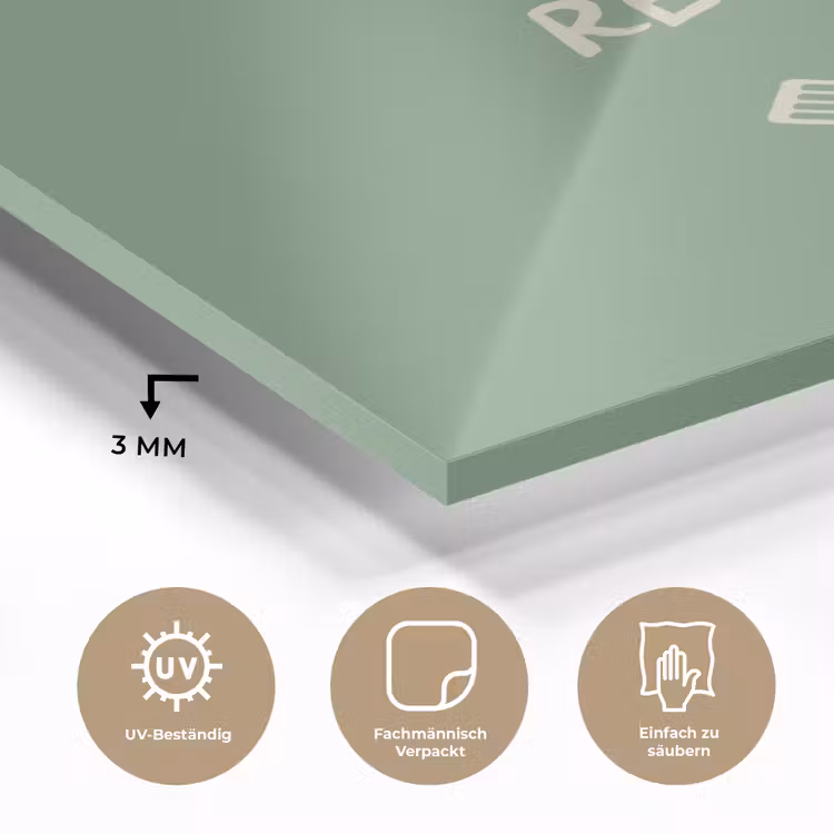 Grill - Groen - Zomer - Quote plexiglas 5mm klein -wsfeer2_DE