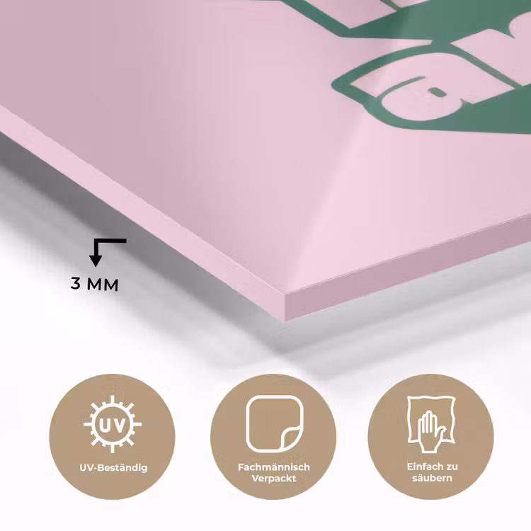 Groen - Teskt - This is art - Roze plexiglas 5mm klein -wsfeer2_DE