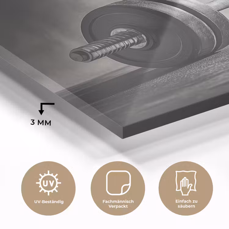 Halter - Gewichten - Zwart plexiglas 5mm klein -wsfeer2_DE
