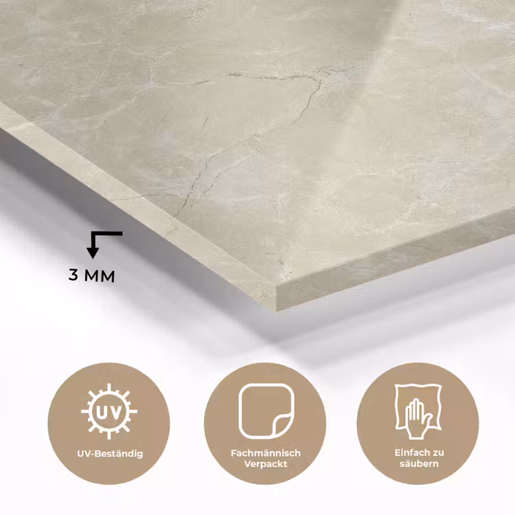 Lichtbeige - Marmer - Diffusie adering plexiglas 5mm klein 11 -wsfeer2_DE