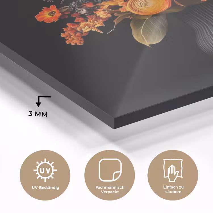 Herfst - Boeket - Oranje plexiglas 5mm klein -wsfeer2_DE