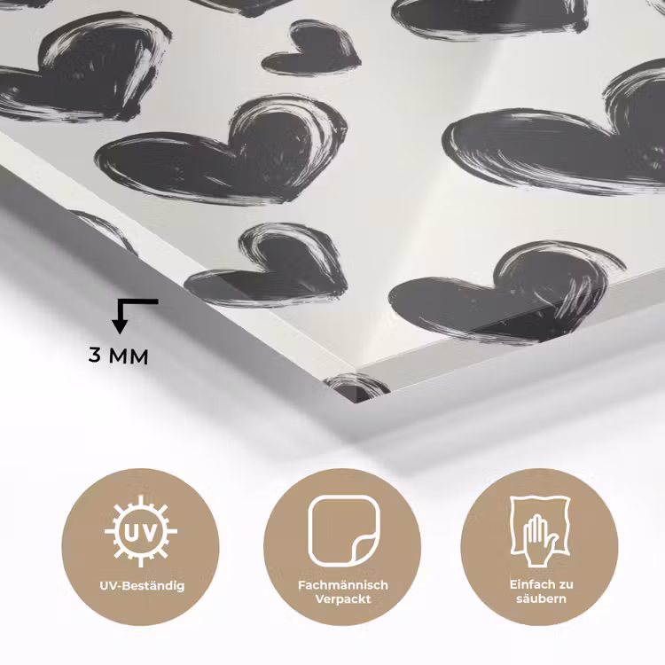 Hartjes - Patroon - Zwart plexiglas 5mm klein 11 -wsfeer2_DE