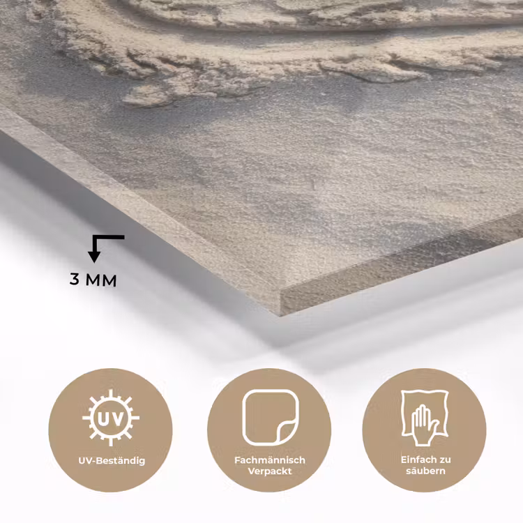 Hartvorm - Getekend - Beige - Zand plexiglas 5mm klein -wsfeer2_DE