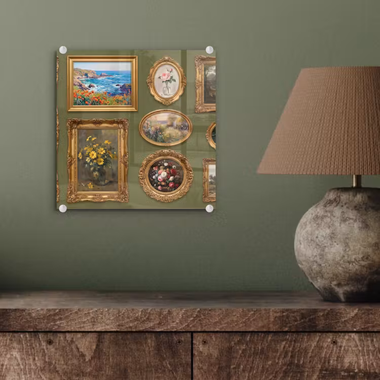 Hert - Bos - Natuur - Klassiek - Dieren plexiglas 5mm klein -sfeer3
