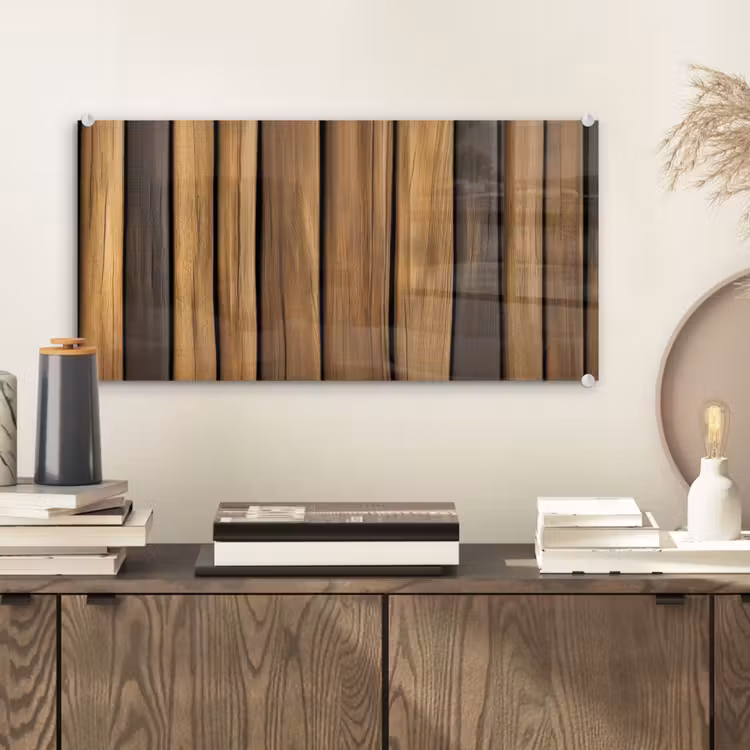 Hout - Planken - Natuurtinten plexiglas 5mm klein -sfeer1