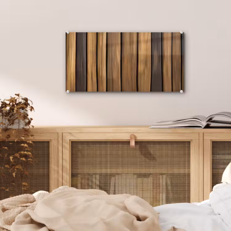 Hout - Planken - Natuurtinten plexiglas 5mm klein -sfeer4