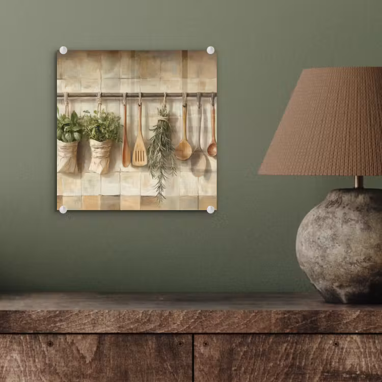 Hout - Keukengerei - Stilleven - Tegels plexiglas 5mm klein -sfeer3