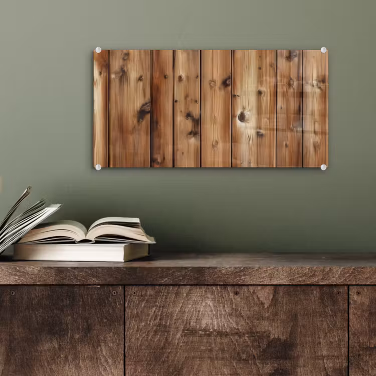 Hout - Planken - Bruin plexiglas 5mm klein -sfeer3