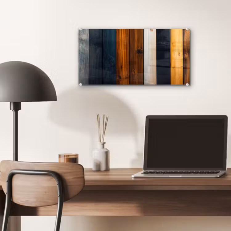 Hout - Planken - Donker - Warm plexiglas 5mm klein -sfeer6