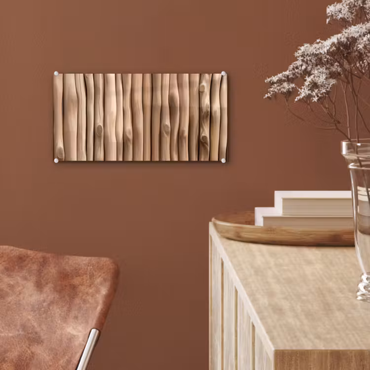Hout - Stam - Lichtbruin plexiglas 5mm klein -sfeer5